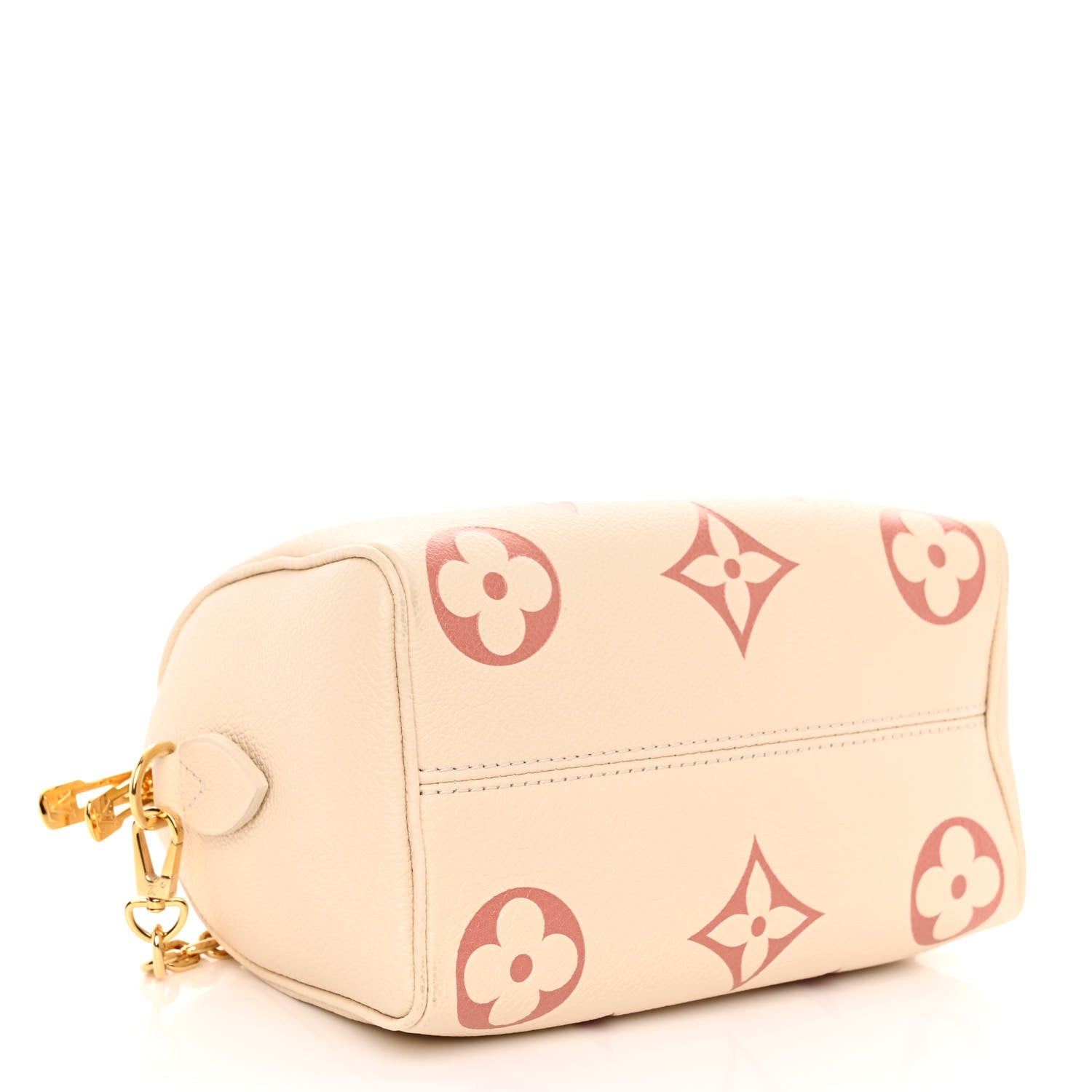 Louis Vuitton LOUIS VUITTON Empreinte Monogram Giant Speedy Bandouliere 20 Creme Rose Trianon 4 of 10