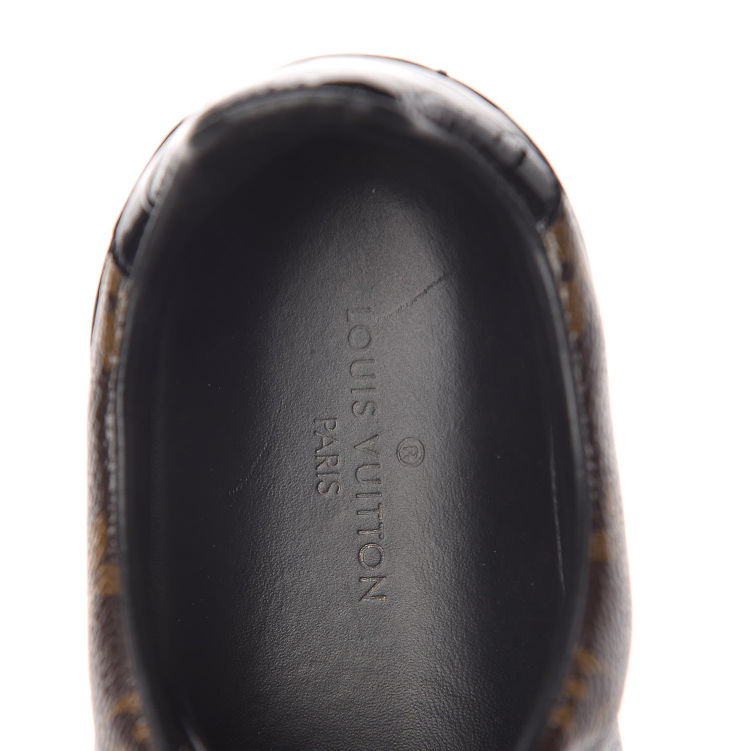 Louis Vuitton Patent Monogram Frontrow Sneakers 37 13 of 14
