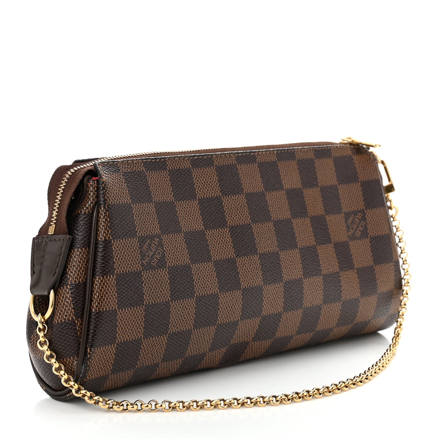 Louis Vuitton Damier Ebene Eva Clutch 3 of 10