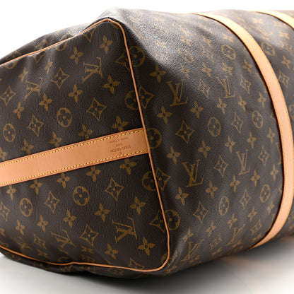 Louis Vuitton Monogram Keepall Bandouliere 55 9 of 14