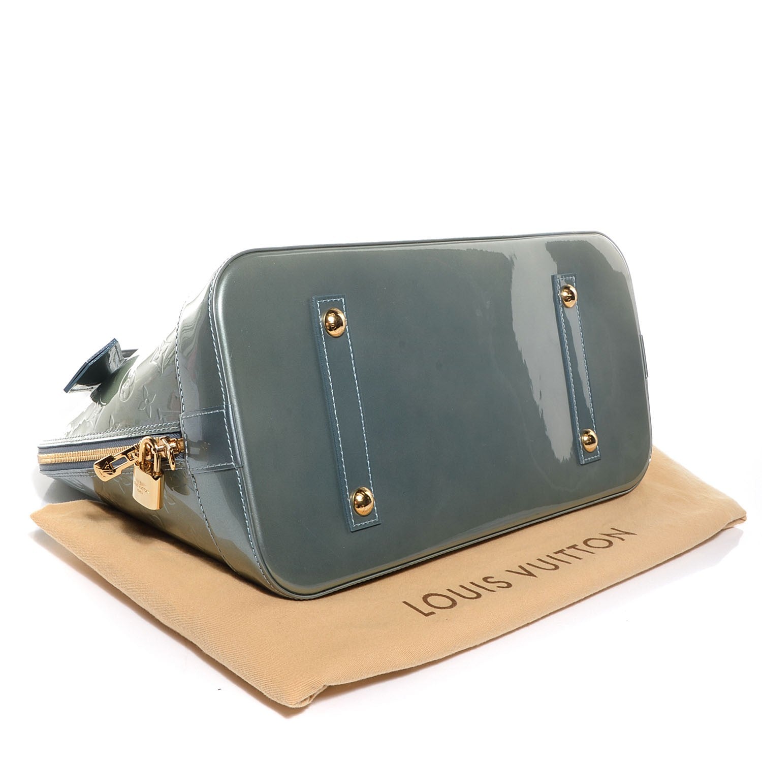Louis Vuitton Vernis Alma GM Givre 4 of 7