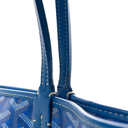 Goyard Goyardine Artois MM Blue 9 of 10