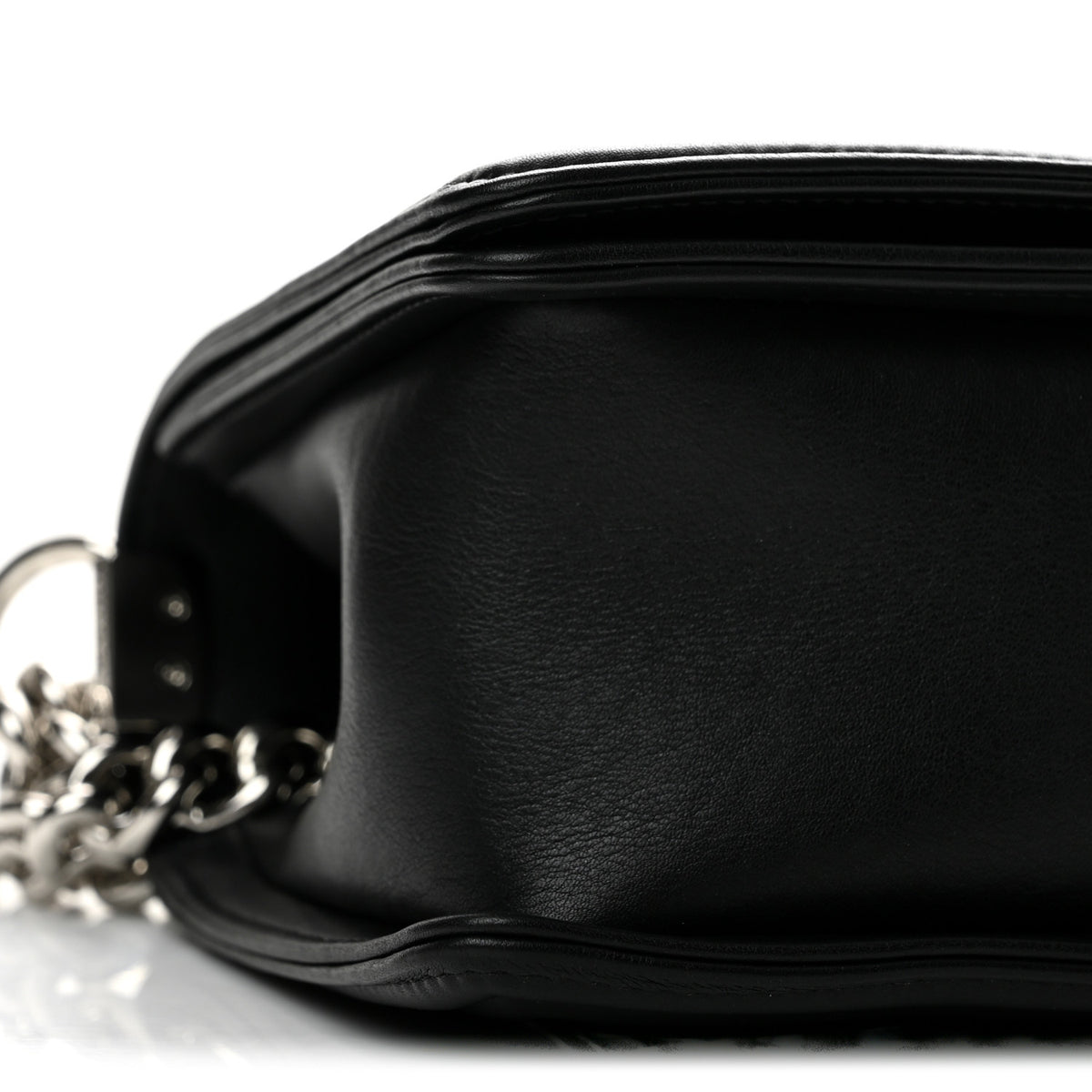 Chanel Calfskin Quilted Medium Boy Flap Black 9 of 14