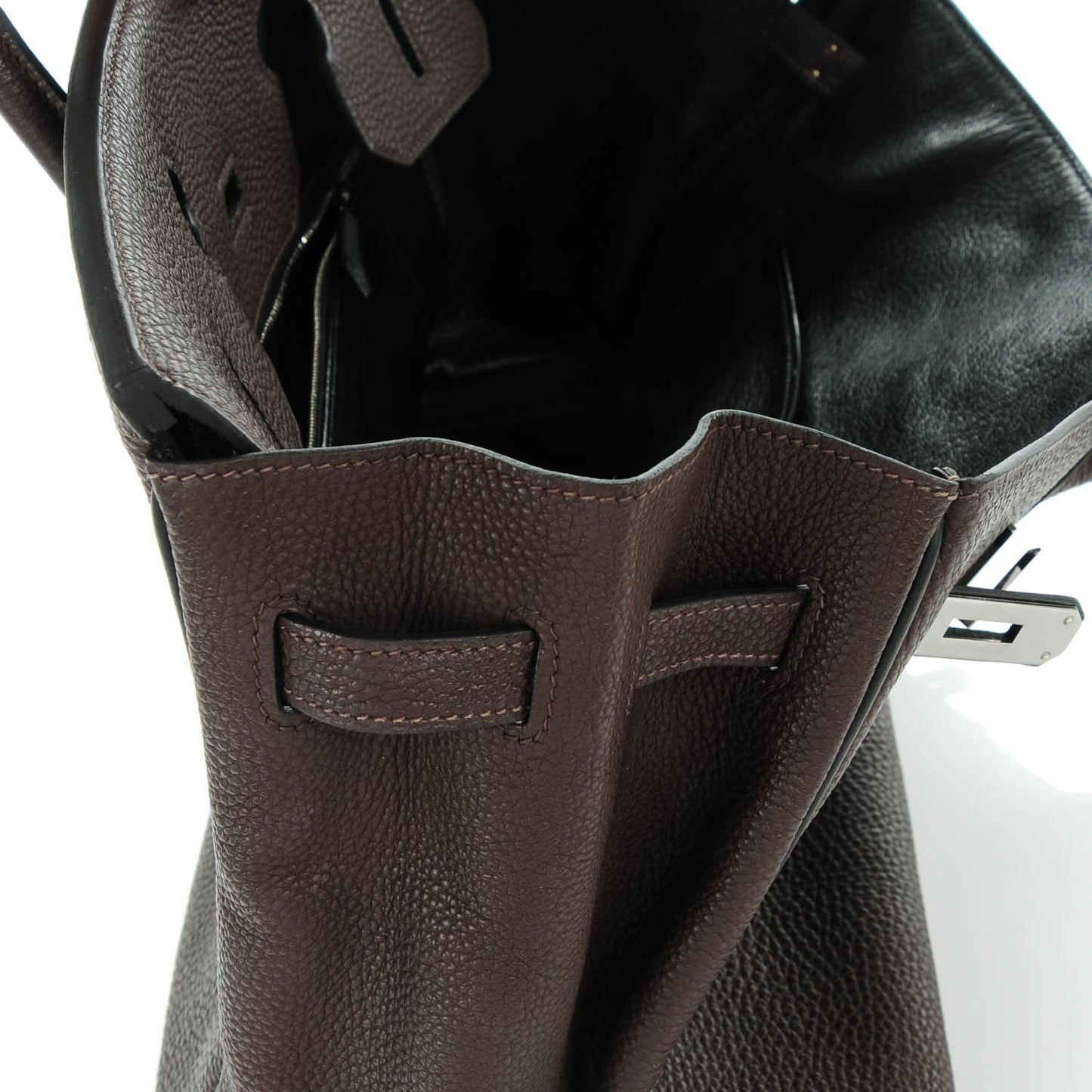 Togo Bi-Color Birkin 35 Chocolate Black