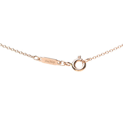 Tiffany 18K Rose Gold Diamond Small Ampersand Pendant Necklace 5 of 6