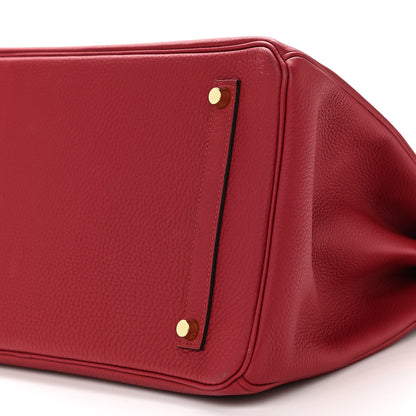 Hermes Togo Birkin 35 Rouge Grenat 10 of 10