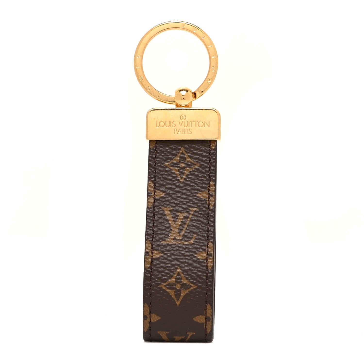 Louis Vuitton Monogram Dragonne Key Holder 1 of 4