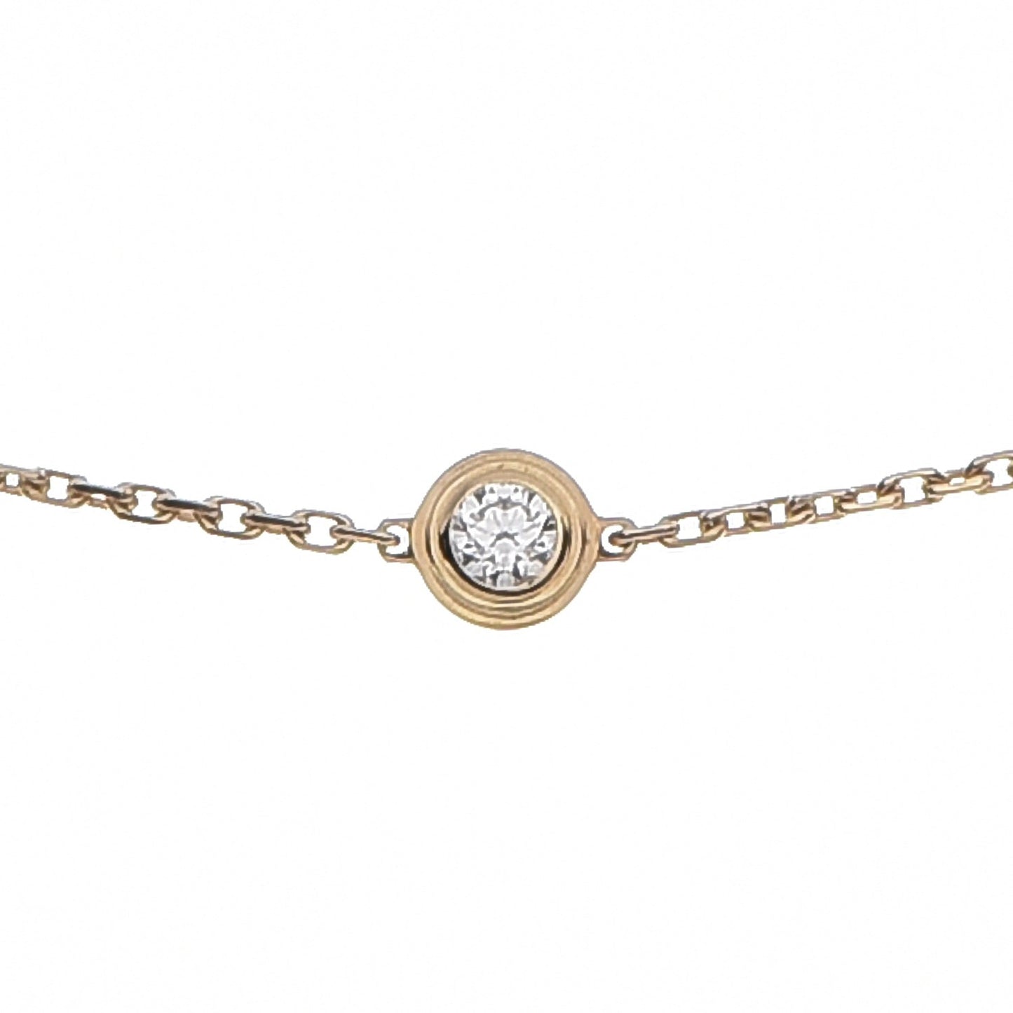 18K Yellow Gold Diamond XS D'Amour Bracelet