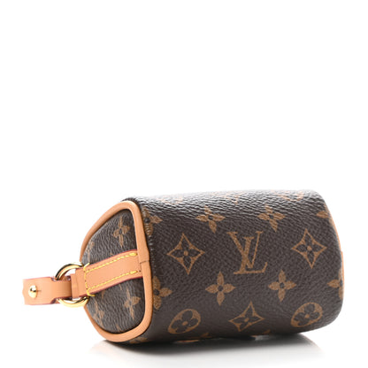 Louis Vuitton Monogram Micro Speedy Bag Charm 4 of 10