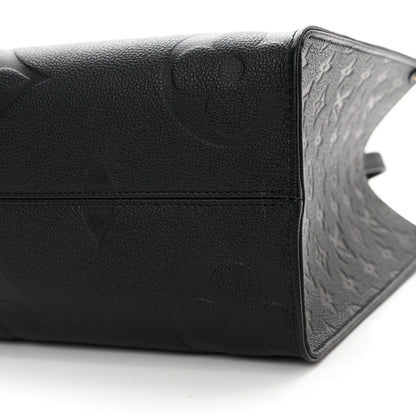 Louis Vuitton Empreinte Monogram Giant Onthego MM Black 10 of 12