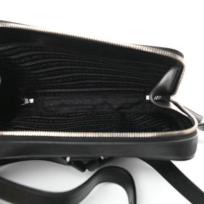 Prada Saffiano Travel Backpack Black 5 of 10