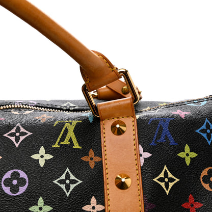 Louis Vuitton Monogram Multicolor Keepall 45 Black 10 of 20