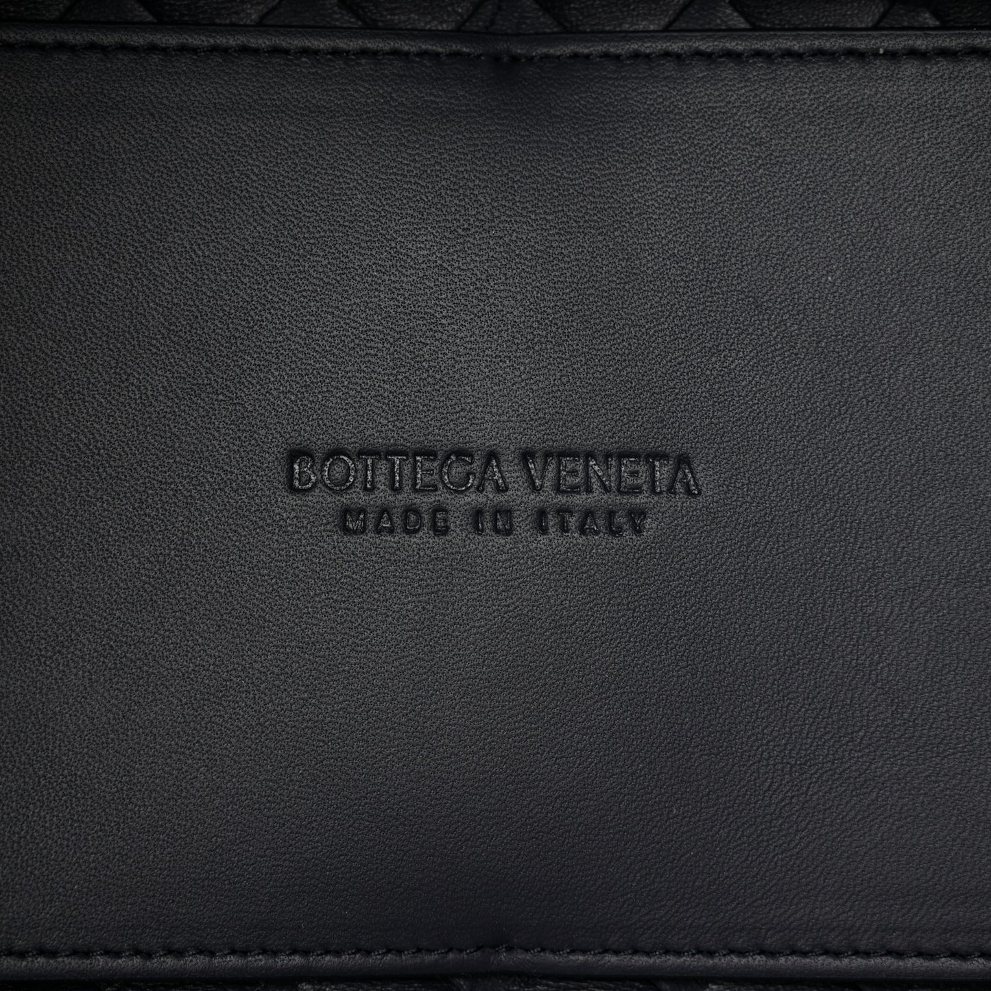 Nappa Intrecciato Medium Andiamo Shoulder Bag Space
