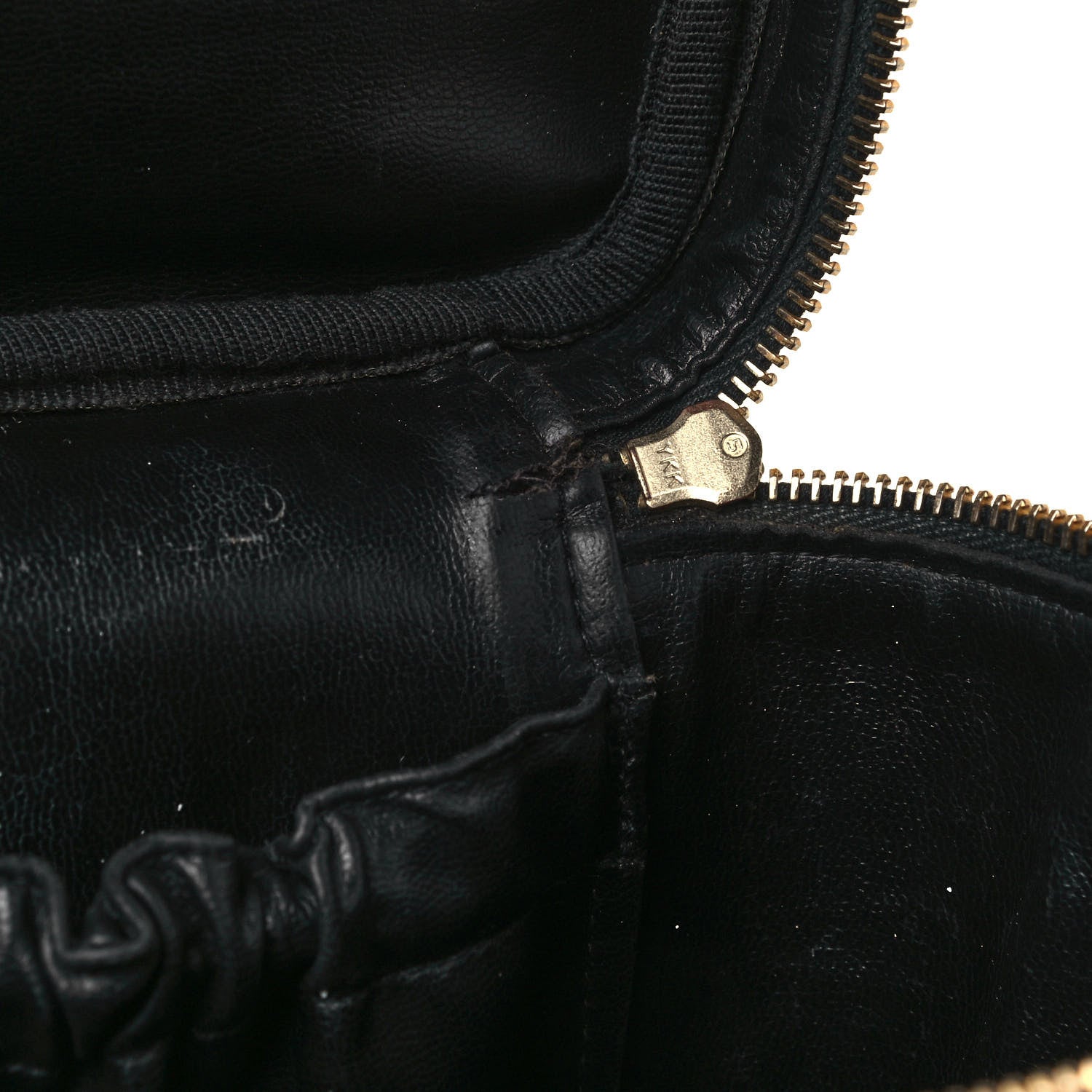 Chanel Calfskin Cosmetic Vanity Bag Black 13 of 19