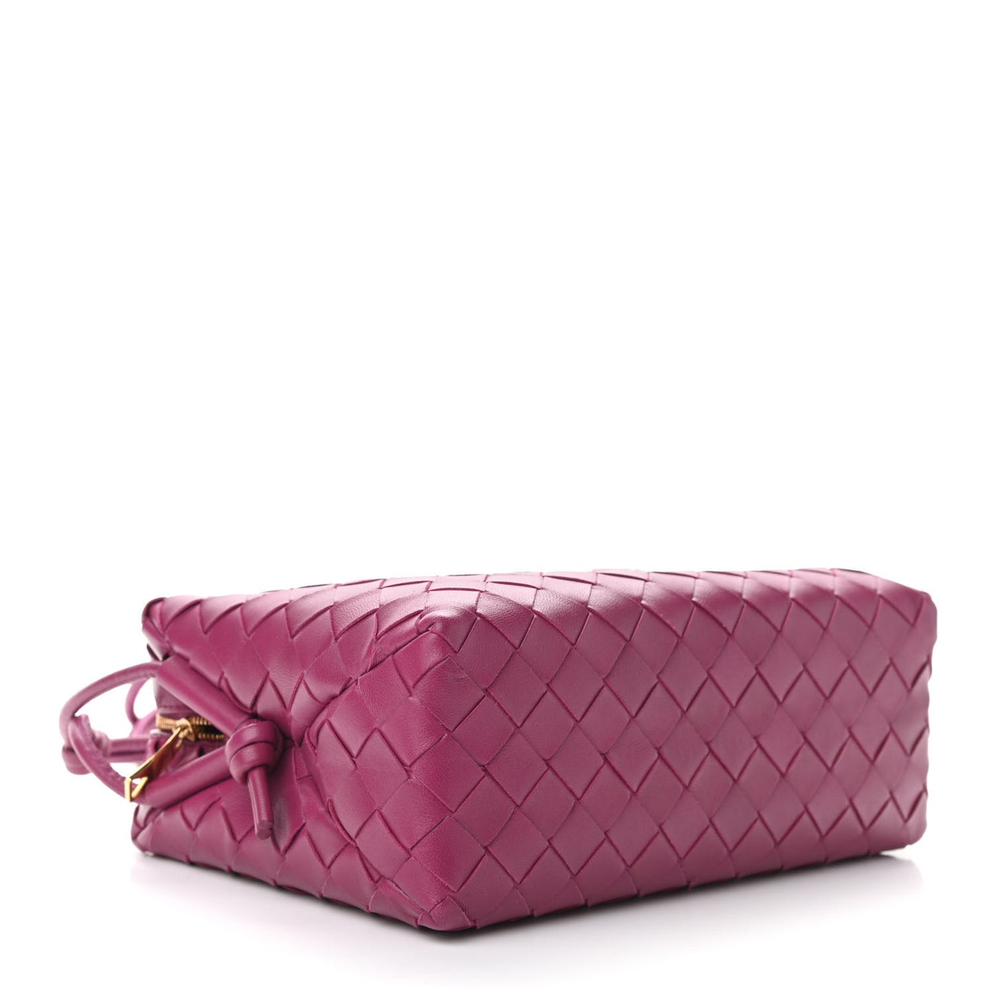 Nappa Intrecciato Small Loop Camera Bag Cinnabar