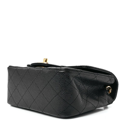 Chanel Caviar Quilted Mini Square Flap Black 10 of 13