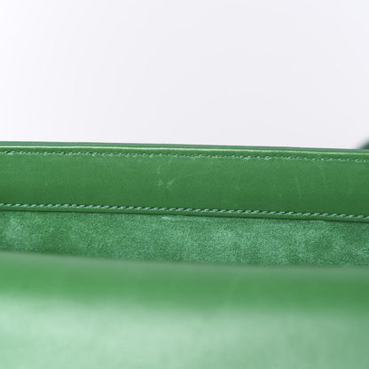Saint Laurent Smooth Calfskin Small Monogram Université Shoulder Bag Green 12 of 21