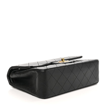 Chanel Lambskin Quilted Small Double Flap Black 4 of 10