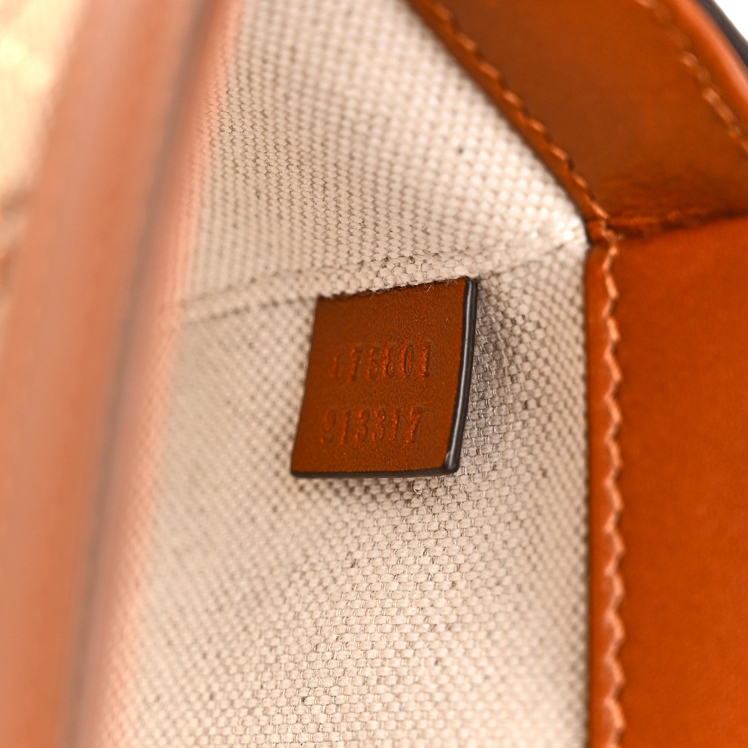Gucci New Canvas Charisma Calfskin Crystal GG Monogram Mini Horsebit 1955 Shoulder Bag Camel Ebony 8 of 12