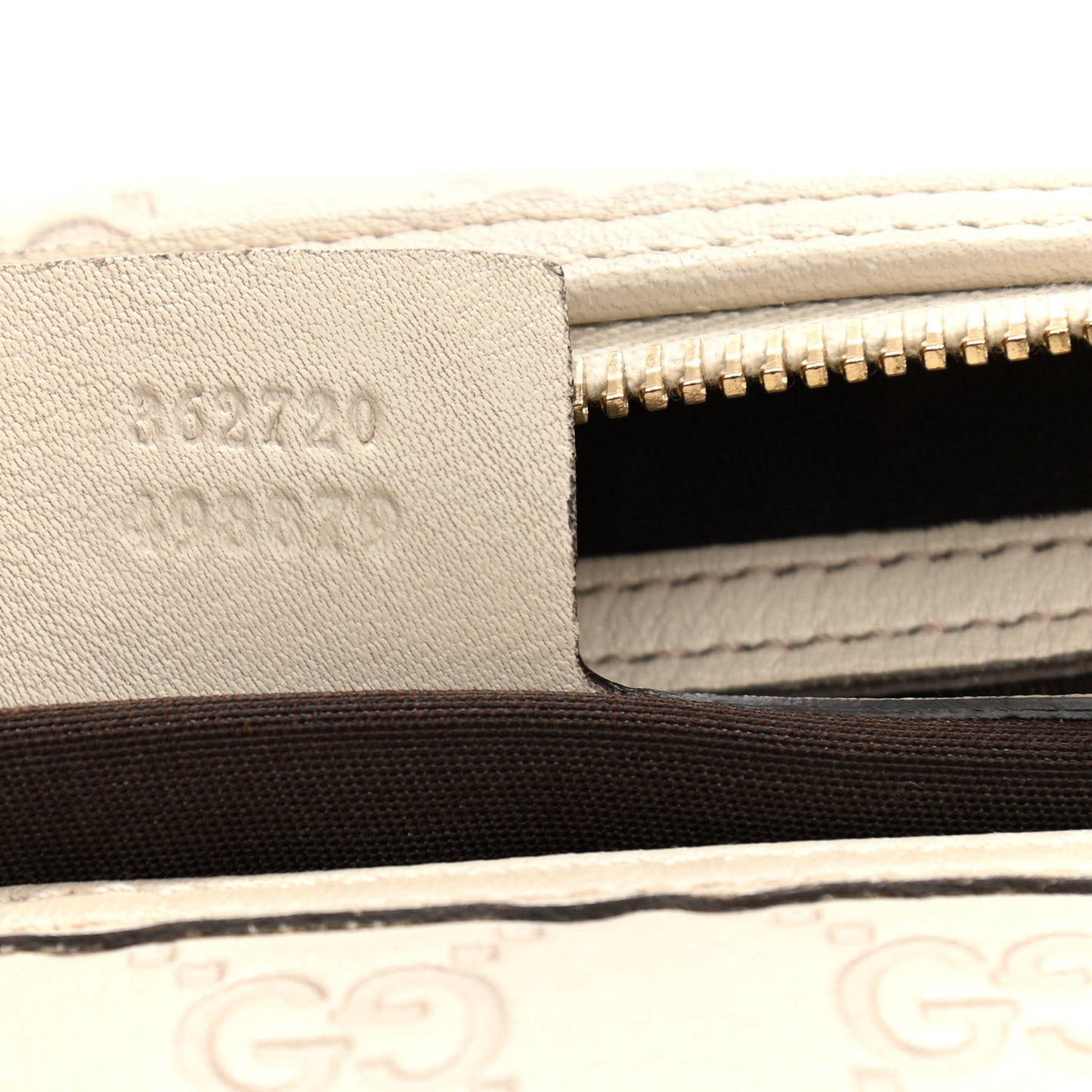 Guccissima Medium Joy Boston Off White
