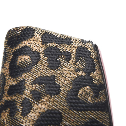 Christian Louboutin Jacquard Leopard Print Daffodile 160 Pumps 37 Black 10 of 10