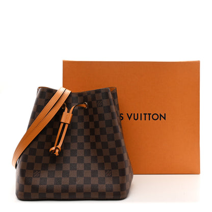 Louis Vuitton Damier Ebene Neonoe MM Safran 11 of 11