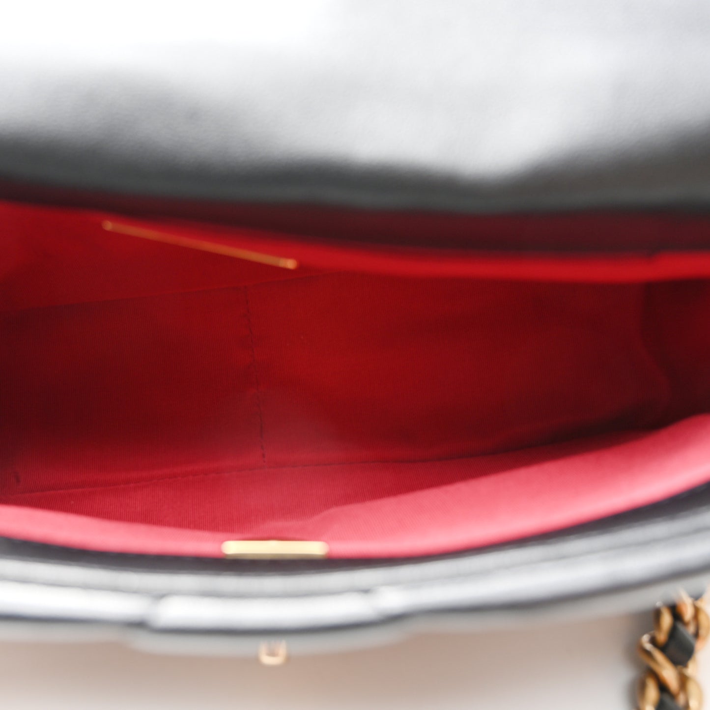 Goatskin Quilted Medium Chanel 19 Flap Black