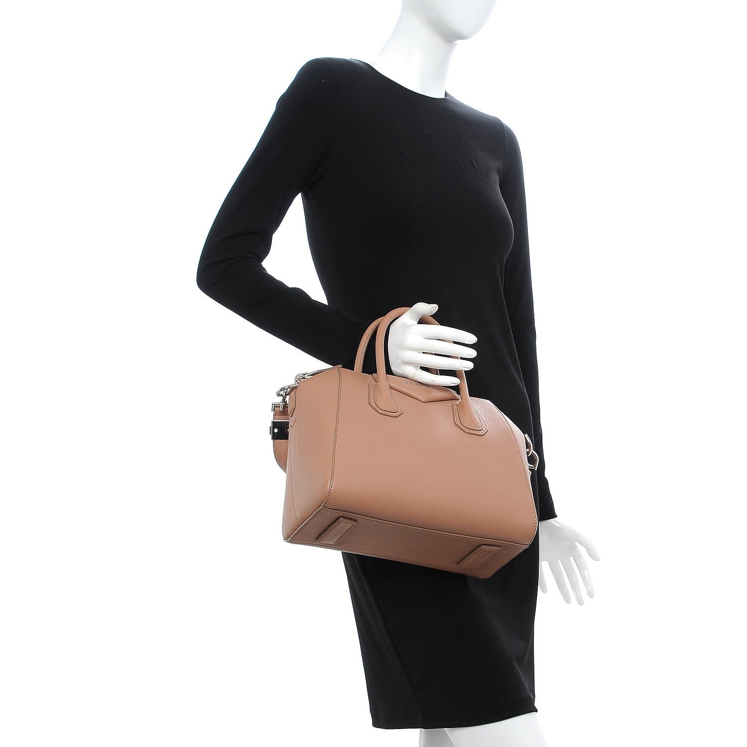 Givenchy Sugar Goatskin Small Antigona Old Pink 3 of 7