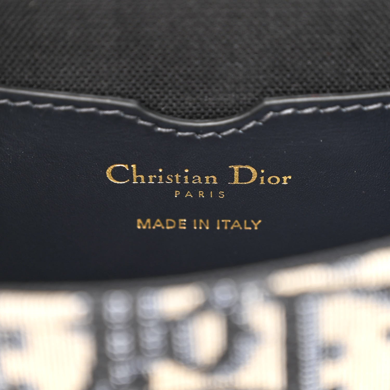 Christian Dior Oblique Medium Bobby Flap Blue 6 of 11