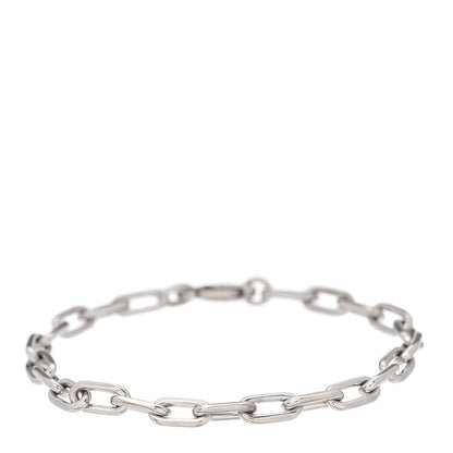 Cartier 18K White Gold Spartacus Chain Bracelet 1 of 5