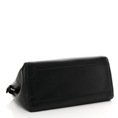 Fendi Nappa Mini Peekaboo Iconic Satchel Black 4 of 11