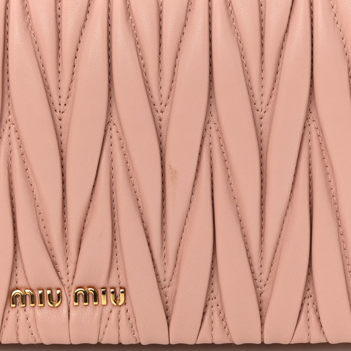 Nappa Matelasse Wallet On Chain Orchidea