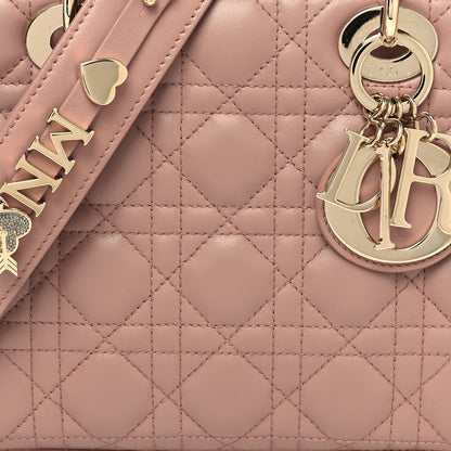 Christian Dior Lambskin Cannage Small My ABC Dior Lady Dior Blush 8 of 12