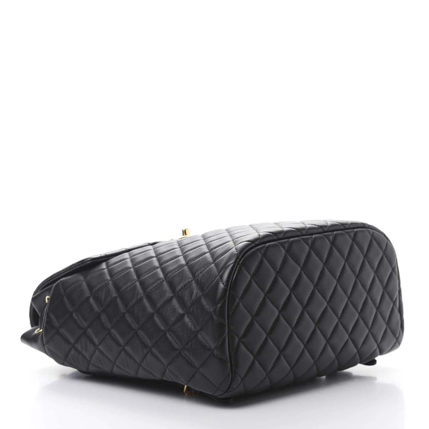 Chanel Calfskin Quilted Large Urban Spirit Backpack Black 3 of 10