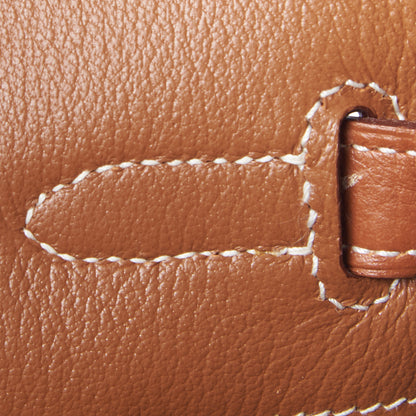 Hermes Taurillon Clemence Birkin 35 Gold 21 of 33