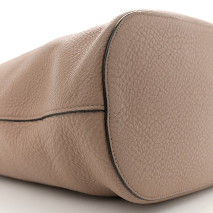 Prada Vitello Phenix Embossed Logo Shoulder Bag Cammeo 8 of 12