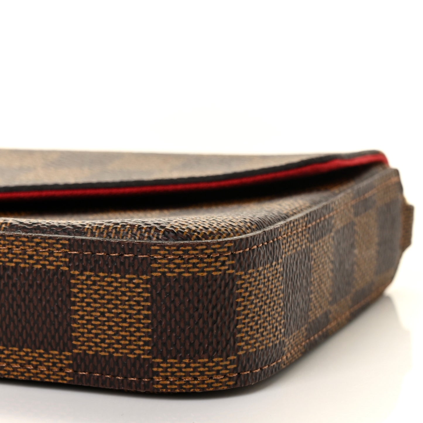 Damier Ebene Pochette Felicie Chain Wallet