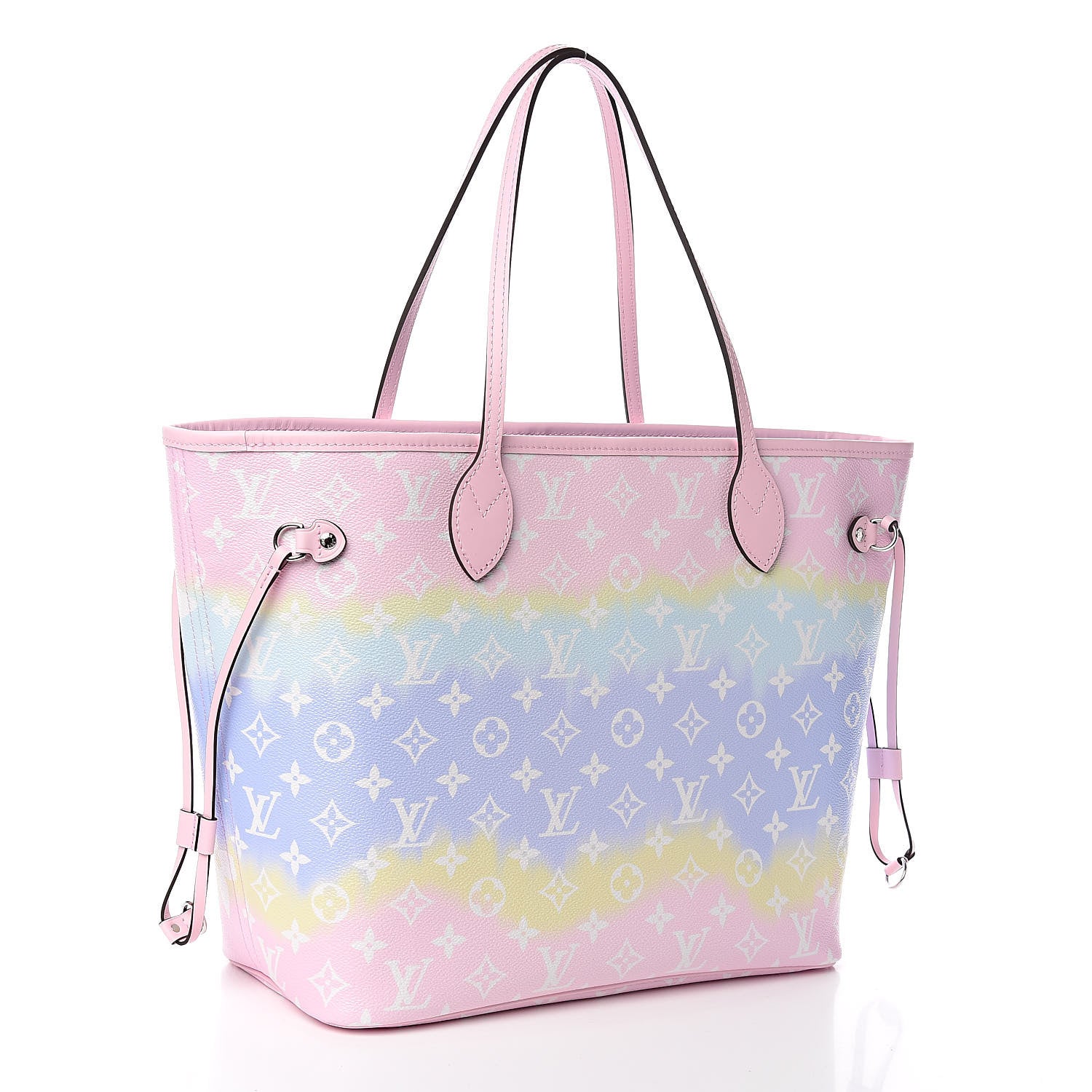 Louis Vuitton Monogram Escale Neverfull MM Pastel 3 of 11