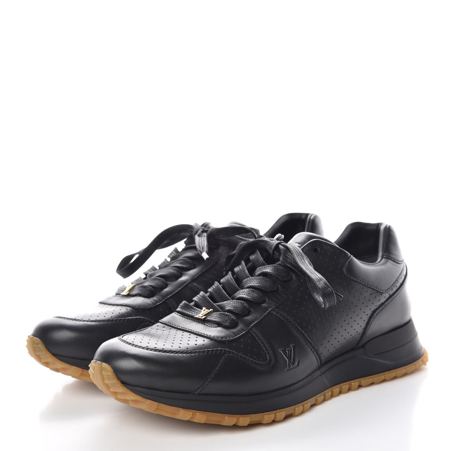 X SUPREME Calfskin Run Away Sneakers 6.5 Black