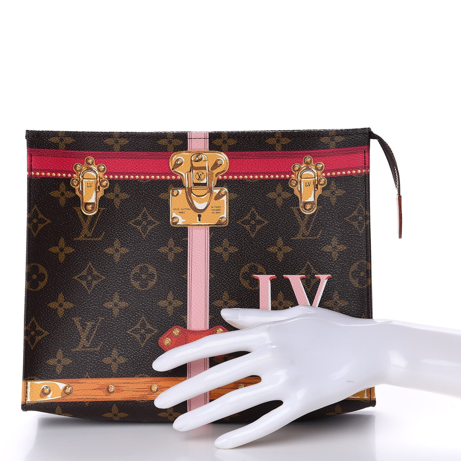 Louis Vuitton Monogram Summer Trunks Toiletry Pouch 26 2 of 9