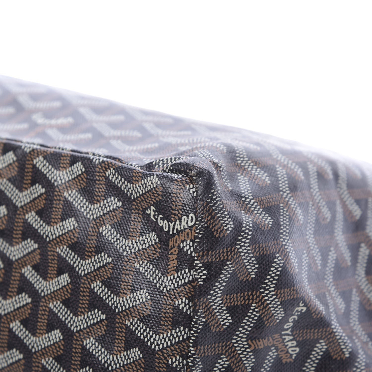Goyard Goyardine Saint Louis GM Black Gold 25 of 27