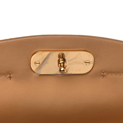 Chloe Calfskin Suede C Clutch With Chain Bleached Brown 6 of 8