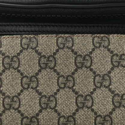 Gucci GG Supreme Monogram Belt Bag Black 8 of 11
