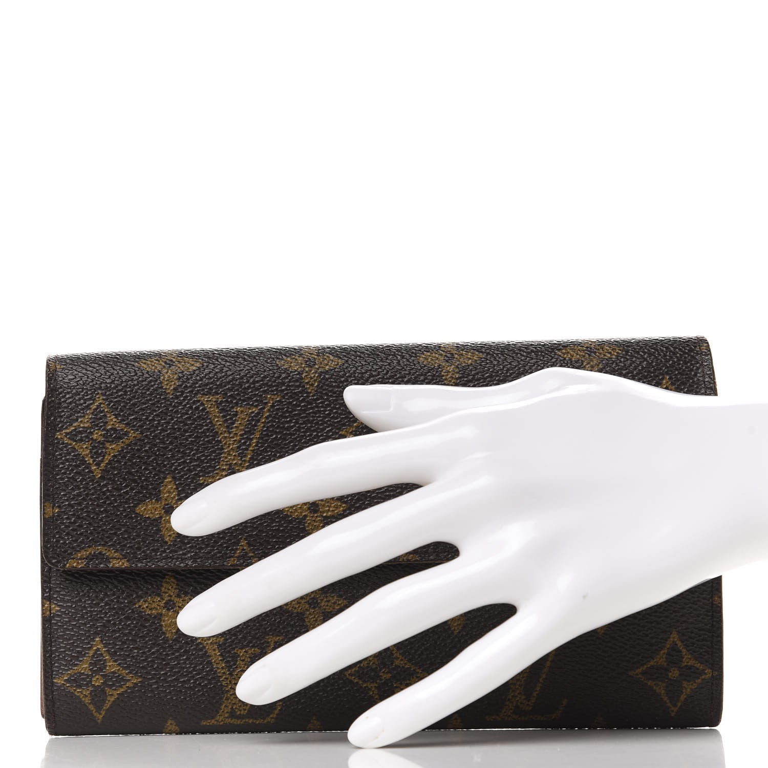 Louis Vuitton Monogram Sarah Wallet 2 of 15