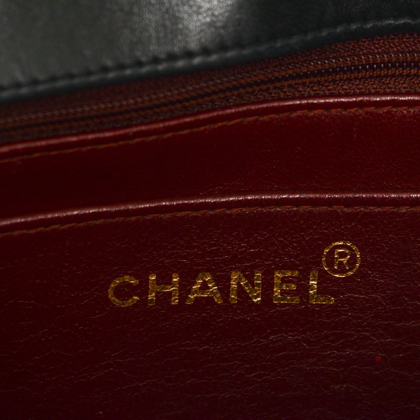 Lambskin Quilted Medium Single Flap Black