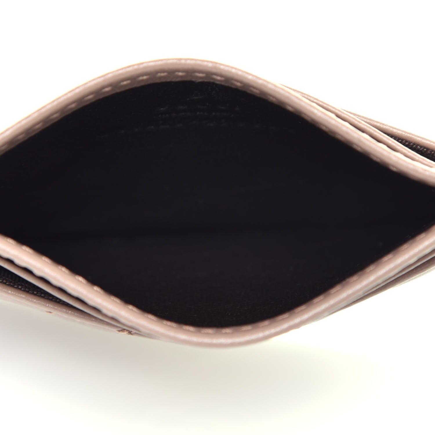 Gucci Calfskin Matelasse GG Marmont Card Holder Porcelain Rose 5 of 6