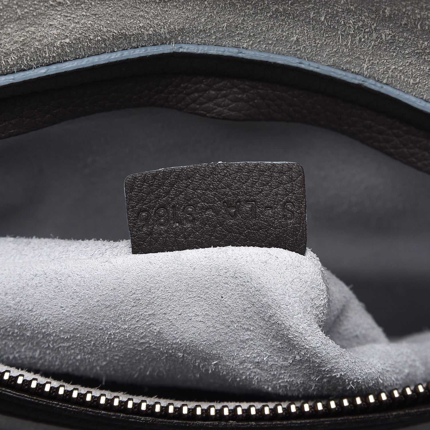 Celine Baby Grained Calfskin Medium Phantom Luggage Anthracite 8 of 11
