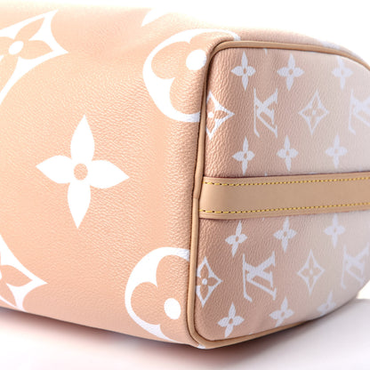 Louis Vuitton Monogram Giant By The Pool Speedy Bandouliere 25 Brume 8 of 11