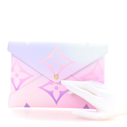 Louis Vuitton Monogram Giant Spring In The City Large Kirigami Pochette Sunrise Pastel 2 of 6