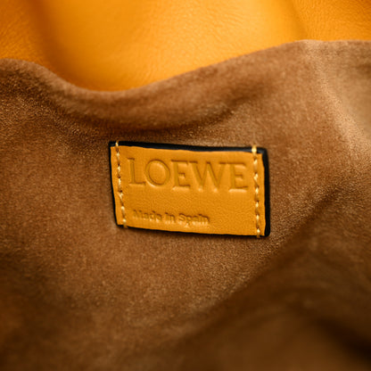 Loewe Nappa Medium Flamenco Knot Bag Mustard 7 of 9